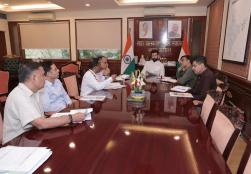 Shri Chirag Paswan, Hon’ble Union Minister, #MOFPI, held a meeting with ministry officials where a detailed presentation on the #ChintanShivir was delivered. The discussion focused on strengthening the food processing sector, boosting investments, reinforcing the value chain, and creating new opportunities for farmers and entrepreneurs. #ProcessingForProsperity Shri Chirag Paswan, Hon’ble Union Minister, #MOFPI, held a meeting with ministry officials where a detailed presentation on the #ChintanShivir was delivered. The discussion focused on strengthening the food processing sector, boosting investments, reinforcing the value chain, and creating new opportunities for farmers and entrepreneurs. #ProcessingForProsperity