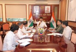 श्री चिराग पासवान, केंद्रीय मंत्री, #MOFPI ने मंत्रालय के विभागीय अधिकारियों के साथ #PLIScheme की 12वीं अनुमोदन समिति बैठक की अध्यक्षता की। बैठक में निवेश, उत्पादन क्षमता और खाद्य प्रसंस्करण क्षेत्र को सशक्त बनाने से जुड़े विभिन्न विषयों पर चर्चा हुई।#ProcessingForProsperity 