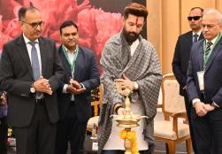 Shri Chirag Paswan, Union Minister, #MOFPI, inaugurated the two-day 'Chintan Shivir' (brainstorming session) held today in Udaipur, Rajasthan.  This Chintan Shivir is a crucial platform for discussion and deliberation on the future of the #FoodProcessing sector, where strategies are being formulated in collaboration with the Central and State Governments, industry, policymakers, experts, and stakeholders to realize the goal of Developed India @2047.  Important topics such as expansion of food processing, va