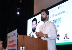 श्री चिराग पासवान, केंद्रीय मंत्री, #MOFPI ने आज निफ्टेम, कुंडली में आयोजित #SUFALAM2.0 का उद्घाटन किया। जिसके दौरान कार्यक्रम में उपस्थित इनोवेटर्स व उद्यमियों को संबोधित करते हुए कहा "यह स्टार्टअप कॉन्क्लेव इनोवेशन, कृषि-उद्यमिता एवं युवा भारत की आकांक्षाओं का संगम है" यह कार्यक्रम वर्तमान व प्रस्तावित #NIFTEM संस्थानों के समन्वय से एक भविष्योन्मुखी एवं वैश्विक स्तर पर प्रतिष्ठित खाद्य इकोसिस्टम को सशक्त बनाएगा। आइए हम सब मिलकर ऐसा भारत गढ़ें, जहाँ दुनिया के हर डाइनिंग टेबल पर कम से कम एक खाद्य उत्पाद मेड