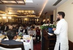 Shri Chirag Paswan, Union Minister, #MOFPI, attended the seminar organised by the Indian Industries Association in New Delhi as the Chief Guest. On this occasion, he highlighted the important role of the Ministry's #PMKSY scheme in contributing to the development of the country's industry.