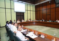 Union Minister for Food Processing Industries Shri Chirag Paswan chaired the meeting of the Parliamentary Consultative Committee of #MOFPI today during which the progress of the Ministry’s #PMFMEScheme was reviewed.  The scheme is working towards realising the resolve of #VocalForLocal and ‘Atmanirbhar Bharat’ by providing financial support, training and market linkages to micro food entrepreneurs, #SHGs and #FPOs.