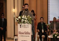 Shri Chirag Paswan, Union Minister, #MOFPI, inaugurated the two-day 'Chintan Shivir' (brainstorming session) held today in Udaipur, Rajasthan.  This Chintan Shivir is a crucial platform for discussion and deliberation on the future of the #FoodProcessing sector, where strategies are being formulated in collaboration with the Central and State Governments, industry, policymakers, experts, and stakeholders to realize the goal of Developed India @2047.  Important topics such as expansion of food processing, va