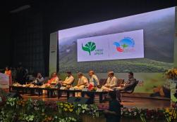 The stage is set, and the spotlight is on sustainability!   #IBSM2025 kickstarts with an inspiring video on the National Programme for Organic Production, highlighting India’s strides in clean, green, and globally trusted agri practices.   #MOFPI #FoodProcessing