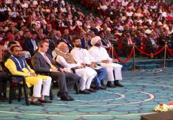 माननीय प्रधानमंत्री श्री नरेंद्र मोदी जी ने आज भारत मंडपम, नई दिल्ली में #WorldFoodIndia2025 का शानदार उद्घाटन किया।  इस मौके पर प्रधानमंत्री जी ने #PMFMEScheme के तहत ₹2518 करोड़ की माइक्रो प्रोजेक्ट्स के लिए 26,000 लाभार्थियों को क्रेडिट लिंक्ड सब्सिडी जारी की।