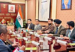 Bilateral meeting in food processing sector held b/w Chirag Paswan, Hon’ble Min of Food Processing Industries, Govt of India and Hon’ble Charan Jeath Singh, Min for Multi-Ethnic Affairs & Sugar Industry, Fiji & Hon’ble Tomasi Tunabuna, Min for Agriculture & Waterways, Fiji.  The discussions focused on strengthening institutional cooperation, enhancing value addition across agri-food value chains, and exploring new avenues for trade and investment in the global food processing ecosystem.