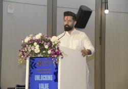Shri Chirag Paswan, Union Minister, #MOFPI inaugurated the two-day #SAPLING2026 held in Ahmedabad, Gujarat by attending as the Chief Guest. In his address at the inaugural ceremony, he described the food processing sector as an important bridge between India's agriculture and industry and said that this sector is playing an important role in increasing the income of farmers, creating employment, reducing food wastage and strengthening export competitiveness. They stressed the importance of regional cooperat