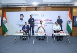 Hon’ble Union Minister for Food Processing Industries, Shri Chirag Paswan, today inaugurated the #PMFMEUdyamotsav at Vanijya Bhawan, New Delhi.The event was organized under the #PMFMEScheme to commemorate the historic milestone of 2,00,000 loan approvals.On this occasion, he encouraged the participating micro-entrepreneurs to take their enterprises to greater heights through innovation, value addition, and the production of high-quality products. #FoodProcessing Hon’ble Union Minister for Food Processing Industries, Shri Chirag Paswan, today inaugurated the #PMFMEUdyamotsav at Vanijya Bhawan, New Delhi.The event was organized under the #PMFMEScheme to commemorate the historic milestone of 2,00,000 loan approvals.On this occasion, he encouraged the participating micro-entrepreneurs to take their enterprises to greater heights through innovation, value addition, and the production of high-quality products. #FoodProcessing