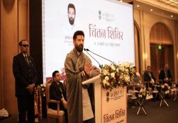 Shri Chirag Paswan, Union Minister, #MOFPI, inaugurated the two-day 'Chintan Shivir' (brainstorming session) held today in Udaipur, Rajasthan.  This Chintan Shivir is a crucial platform for discussion and deliberation on the future of the #FoodProcessing sector, where strategies are being formulated in collaboration with the Central and State Governments, industry, policymakers, experts, and stakeholders to realize the goal of Developed India @2047.  Important topics such as expansion of food processing, va