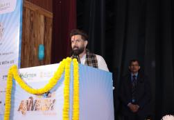 Shri Chirag Paswan, Union Minister of Food Processing Industries, inaugurated the event today as the Chief Guest at AVNESH 2026, addressing representatives from the industry, the academic community, researchers, and students of #NIFTEM. Furthermore, in his address, the Minister described the food processing sector as a strong pillar in the journey towards a 'Viksit Bharat' (Developed India).