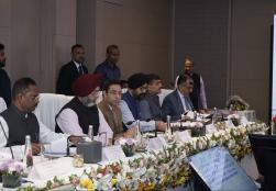 Shri Chirag Paswan, Union Minister, #MoFPI chaired the meeting of the Parliamentary Consultative Committee held in Shillong and had an in-depth and fruitful discussion with other members of the Committee on the progress of the #FoodProcessing sector, reforms undertaken so far and future policies. This discussion reflects the commitment to strengthen the overall development and future direction of the food processing sector in the country.