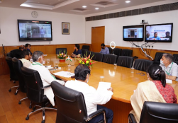 #FoodProcessingWeek | केंद्रीय मंत्री श्री पशुपति कुमार पारस ने, राज्यमंत्री श्री प्रहलाद सिंह पटेल जी की गरिमापूर्ण उपस्थिति में उत्तर प्रदेश, आंध्र प्रदेश व तमिलनाडु के 7 परियोजनाओं का वर्चुअल शुभारंभ किया।