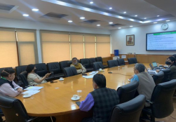 राज्यमंत्री श्री प्रहलाद सिंह पटेल की अध्यक्षता व सचिव, श्रीमती पुष्पा सुब्रह्मण्यम और विशेष सचिव, श्री मनोज जोशी की उपस्थिति में पीएमएफएमई योजना के प्रमुख घटक के रूप में 'एक जिला एक उत्पाद' (#ODOP) दृष्टिकोण पर चर्चा हेतु समीक्षा बैठक हुई।