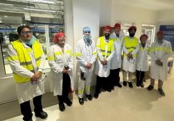 Union Minister Shri ChiragPaswan  visited Danone’s largest manufacturing facility in France, located at Ferrierres en Bray near Paris. During the visit, company representatives briefed Hon'ble Minister on their current operations in India & discussed potential expansion plans.