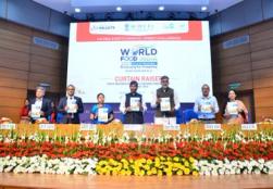 At the ‘Curtain Raiser’ event of #WorldFoodIndia2023, Union Minister of State for @MOFPI_GOI Shri @prahladspatel said that India's Food Processing sector has established itself on the world stage & would continue to grow with same vigour in coming years. Hon'ble Minister affirmed that with our experiences from World Food India 2017, we will successfully organize #WorldFoodIndia2023.