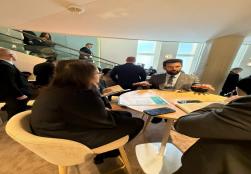 Union Minister of #MOFPI, Shri Chirag Paswan , had a meeting with Ms Tania Strauss, Head, Food and Water, World Economic Forum. The discussion focused on critical issues such as reducing agricultural waste, ensuring food security, promoting investments and leveraging technological innovation to address global food challenges. Both leaders emphasized the importance of collaboration to tackle these issues and expressed a shared commitment to working together.    #IndiaAtDavos2025