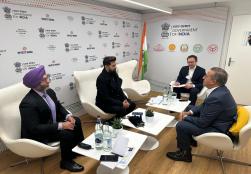 Union Minister of #MOFPI, Shri Chirag Paswan met Mr Jai Shroff, Chairman & Group CEO, UPL Limited, to explore opportunities for integrating advanced agricultural solutions into India’s food ecosystem and championing sustainable farming practices.