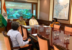 Union Minister Shri Pashupati Kumar Paras and MoS Shri Prahlad Singh Patel, jointly chaired a meeting on the cold chain scheme under the Pradhan Mantri Kisan Sampada Yojana (PMKSY). The development and expansion of the scheme were discussed in a meeting.
