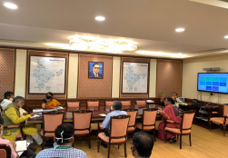 Union Minister Shri Pashupati Kumar Paras and MoS Shri Prahlad Singh Patel, jointly chaired a meeting on the cold chain scheme under the Pradhan Mantri Kisan Sampada Yojana (PMKSY). The development and expansion of the scheme were discussed in a meeting.