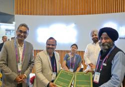 #MOFPI and several industry entities signed a total of 8 Memorandums of Understanding (MoUs) alongwith 2 NIFTEM Kundli Technology Transfers with Industries on the first day of @worldfoodindia in august presence of Union Minister of State for #MOFPI Shri @RavneetBittu