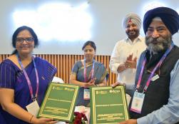 #MOFPI and several industry entities signed a total of 8 Memorandums of Understanding (MoUs) alongwith 2 NIFTEM Kundli Technology Transfers with Industries on the first day of @worldfoodindia in august presence of Union Minister of State for #MOFPI Shri @RavneetBittu