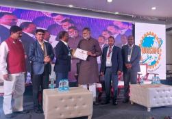 Union Minister of State for #MOFPI Shri Prahlad Singh Patel attended International Conference on Food Processing Technology & Trade under 'Global Food Basket 2023' in Andhra Pradesh's NTR District, where he underlined the significance of #Millets in today's global scenario.