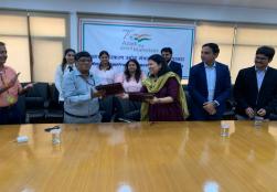 The MOFPI signed a Memorandum of Understanding (MoU) with Invest India to leverage investment in India's food processing sector