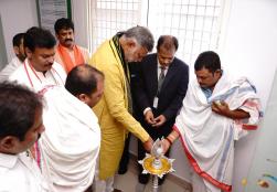 Union Minister of State Shri  Prahlad SIngh Patel inaugurated a unit of Food Testing Laboratory of Biofact Research Pvt Ltd located at Visakhapatnam.