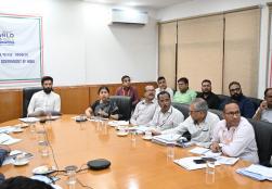 केंद्रीय खाद्य प्रसंस्करण उद्योग मंत्री श्री @iChiragPaswan ने आज मंत्रालय के वरिष्ठ अधिकारियों व @ficci_india और @investindia के प्रतिनिधियों के साथ मेगा फूड इवेंट #WorldFoodIndia2024 पर आयोजित एक समीक्षा बैठक की अध्यक्षता की। 