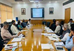  केंद्रीय मंत्री श्री पशुपति कुमार पारस ने केंद्रीय राज्यमंत्री श्री प्रहलाद सिंह पटेल की उपस्थिति में निफ़्टेम काउंसिल बैठक की अध्यक्षता की और बैठक में निफ़्टेम स्टैच्यूज़ के अप्रूवल पर चर्चा की गयी।