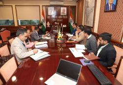 Union Minister of #MOFPI, Shri Chirag Paswan, chaired a meeting with senior officials of Ministry at Panchsheel Bhawan to discuss preparations & plans for the upcoming mega food event #WorldFoodIndia2025, scheduled to be held at Bharat Mandapam, New Delhi, from Sept 25-28, 2025. During the meeting, Hon'ble Minister emphasised making the event a grand success and enhancing India’s position as a global leader in the food processing industry.   #WFI2025  #ProcessingForProsperity