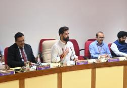 केन्द्रीय मंत्री श्री चिराग पासवान ने आज नई दिल्ली के विज्ञान भवन परिसर में 'प्रसंस्कृत खाद्य पदार्थों की नकारात्मक धारणाओं को संबोधित करने' पर पहली सलाहकार समिति की बैठक की अध्यक्षता की।