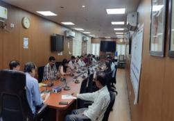 During #HindeepKhwada organized by the Department of Official Language, Ministry of Food Processing Industries, from 14 September 2022 to 28 September 2022, 'Ashubhashan Competition' was organized today.