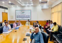5th Approval committee meeting of #PLIscheme held today under the Chairmanship of Hon’ble Minister Sh. Pashupati Kumar paras, MOFPI. All the proposal submitted for #millet based products and Organic Products were discussed for consideration 