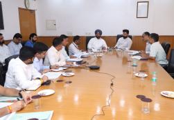 The Project Approval Committee (#PAC) meeting was held at Panchsheel Bhawan, New Delhi under the chairmanship of Union Minister of Food Processing Industries Shri Chirag Paswan and in the presence of Minister of State for Food Processing Industries Shri Ravneet Singh Bittu. Project proposals of #PLIScheme were discussed in the meeting.