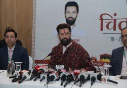 Shri Chirag Paswan, Union Minister, #MoFPI, addressed a press conference held today during the ‘Chintan Shivir’ (brainstorming session). On this occasion, he stated that the food processing sector is playing a crucial role in increasing farmers' income and generating employment on a large scale. He informed that the Ministry, through its #PMKSY, #PMFMEScheme, and #PLIScheme, is continuously striving to encourage small enterprises and establish them at the global level. The Chintan Shivir has been organized 