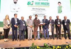 52nd Dairy Industry Conference & Exhibition was inaugurated by Shri Chirag Paswan, Union Minister, MoFPI, along with Prof. SP SINGH BAGHEL, Hon’ble Minister of State, Animal Husbandry, Dairying & Fisheries, Dr. Meenesh Shah, NDDB & Shri Sudhir Kumar Singh, IDA  The conference brings together key stakeholders to promote innovation, value addition and policy convergence for strengthening India’s dairy ecosystem and enhancing farmers’ prosperity.