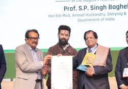 52nd Dairy Industry Conference & Exhibition was inaugurated by Shri Chirag Paswan, Union Minister, MoFPI, along with Prof. SP SINGH BAGHEL, Hon’ble Minister of State, Animal Husbandry, Dairying & Fisheries, Dr. Meenesh Shah, NDDB & Shri Sudhir Kumar Singh, IDA  The conference brings together key stakeholders to promote innovation, value addition and policy convergence for strengthening India’s dairy ecosystem and enhancing farmers’ prosperity.