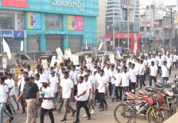 A 2km marathon organized in Vizianagaram, Andhra Pradesh on 20 th January for a cause  to promote Millets