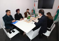 Union Minister of #MOFPI Shri Chirag Paswan  met Mr Henrique Braun, COO of Coca-Cola, at #WEF25 in Davos and had a discussion focused on enhancing India’s food processing sector and promoting sustainable practices within the industry. Their meeting emphasized the potential of collaboration to create new opportunities, drive innovation, and elevate India's position in the global food processing market.