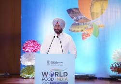 At the inaugural session of 3rd edition of mega food event @worldfoodindia, Union Minister of State of #MOFPI Shri Ravneet Singh Bittu said that through the platform of #WorldFoodIndia2024, we are trying to bridge the infrastructural and logistics gaps of Indian food processing sector by integrating domestic food processing industries with global supply chain