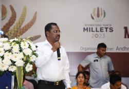 Millet Mahotsav organized in Vizianagaram, Andhra Pradesh from 22 nd -23 rd January 2023 by Ministry of Food Processing Industries as part of the International Year of Millets 2023 celebrations.