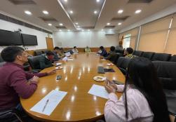 संविधान दिवस के अवसर पर आज मंत्रालय में निबंध व प्रश्नोत्तरी प्रतियोगिता का आयोजन किया गया। प्रतियोगिता में मंत्रालय के अधिकारियों व कर्मचारियों ने हिस्सा लिया।