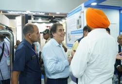 #WorldFoodIndia2024: Union Minister of State for #MOFPI, Shri Ravneet Singh Bittu visited international pavilions, engaging with global representatives and exploring diverse culinary innovations from around the world. Hon'ble Minister's visit highlighted the significance of international collaboration in the food Industry.