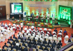 MoS Shri Prahlad Singh Patel today inaugurated the PMFME Scheme Awareness Program for SHGs & FPOs at IIFPT, Thanjavur. He also addressed the gathering and encouraged the SHGs & FPOs to avail the technical, financial & business support provided under the PMFME Scheme.