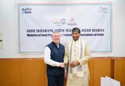 Hon'ble Union Minister Shri Pashupati Kumar Paras also extended a cordial invitation to the Australian delegation to take part in the upcoming mega food event @worldfoodindia with the leading companies and business associations of their nation.