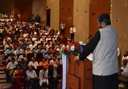 Union Minister of #MOFPI Shri Pashupati Kumar Paras addressed the three-day International Conference on "Millets for Achieving Nutritional and Economic Security" organised by @NiftemHaryana today as the Chief Guest. During which, Hon'ble Minister emphasised the benefits of #millets and the fact that they can produce under challenging conditions by providing solutions to many future challenges in food sector. He also invited the food processing professionals, innovators and food enthusiasts to the upcoming m