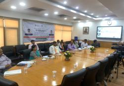 किसान भागीदारी प्राथमिकता हमारी अभियान के तहत मनाए जा रहे खाद्य प्रसंस्कऱण सप्ताह 2.0   के पांचवे दिन आज केंद्रीय मंत्री पशुपति कुमार पारस जी ने विडियो कॉन्फ्रेंसिंग के माध्यम से PMKSY की 75 परियोजनाओं का शुभारंभ किया ।