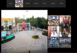 Union Minister Shri Pashupati Kumar Paras and Union MoS Shri Prahlad Singh Patel inaugurated the "Centre of Excellence in Nonthermal Processing, NIFTEM Entrance Arch and Women's Day special awareness program for Self Help Groups under the PMFME Scheme" through video conferencing at an event organized by NIFTEM Thanjavur