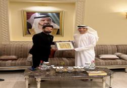 Union Minister of #MOFPI, Shri Chirag Paswan, met with H.E. Thani Al Zeyoudi, UAE Minister of State for Foreign Trade, on the sidelines of #Gulfood2025. The discussion focused on key initiatives such as the India-UAE Food Corridor, the I2U2 initiative, strengthening the food supply chain, expanding strategic partnerships, and deepening bilateral cooperation in the agri-food sector. Hon'ble Minister also invited him to attend the mega food event World Food India 2025, scheduled to be held from 25th to 28th S